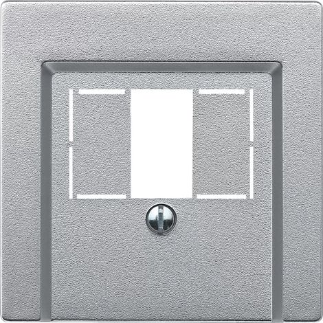 Abdeckplatte Merten 297960 Aluminium IP20 matt (1/2)