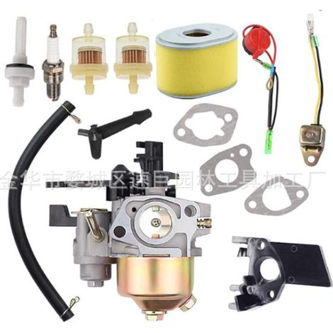 Kit de filtre à carburateur pour tondeuses à gazon GX160, GX200 et GX120