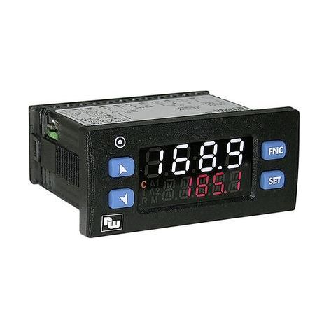 Wachendorff PID Temperaturregler K, S, R, J, Pt100, Pt500, Pt1000, Ni100, PTC1K, NTC10K SSR, Relai