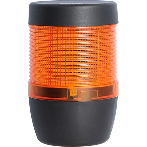STEX24 Signalsäule gelb, 70mm, 24V AC/DC, LED-Blinklicht SS70-OB1/24 110 MaßeLänge106,0mm, Durchmesser 70,0mm - 1 Stück (1/2)