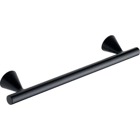 Conic Delta - Asa 160mm 99 Negro Mate   - DELTA - Tirador cilíndrico con bases cónicas