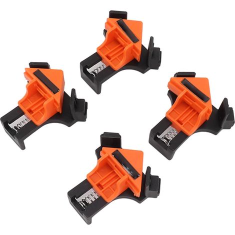 4 Pieces Woodworking Installer Fastener Cabinet Pieces Spring Angle