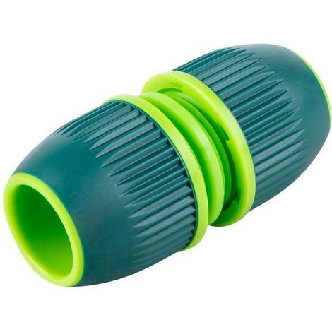 Connettore riparazione buchi per tubo da giardino 1 2 pollice in materiale bimateriale verto 15g746