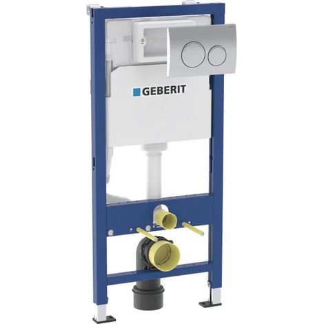 Geberit Duofix 1.12m WC Toilet Frame Delta Cistern Wall Brackets WC Bend Delta21