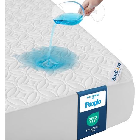 Waterproof Mattress Protector 135 x 190 cm (1/5)