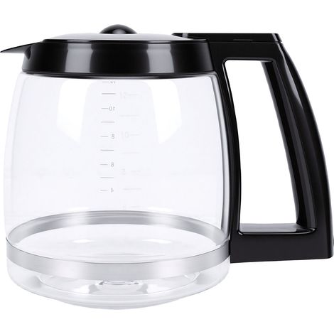 Carafe de rechange pour cafetière Cuisinart 1,8 L 12 tasses, en verre anti-explosion, pour la maison (1/5)