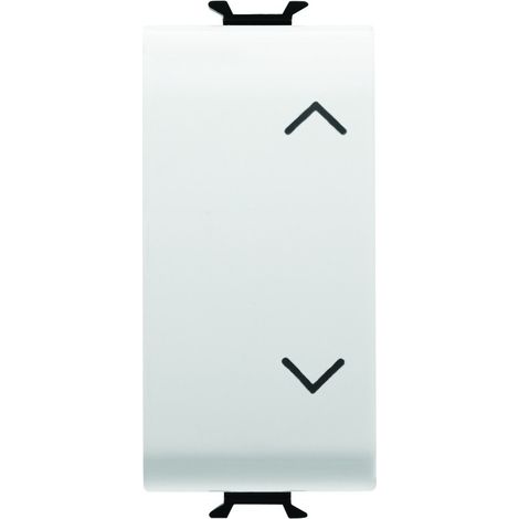 Pulsante 1M 1P Na+Na 16A Interblocco B. (Gewiss Cod. Gw10140) (1/2)