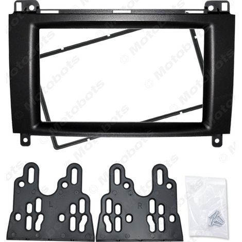 Suitable for Mercedes-Benz B200/W169/W245 Viano in-car audio-visual dual-spindle DVD player conversion frame CD player panel (1/4)