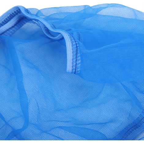 Housse de Cage pour Oiseaux 2 Pièces, Couverture Anti-Graines en Polyester pour Perruches et Perroquets, Accessoire Universel Bleu (1/5)