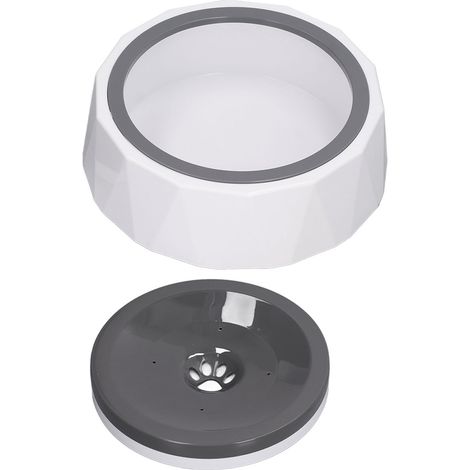Langsamer Wasserspender für Hunde, auslaufsicher, großes Fassungsvermögen, staubdicht, transportabel, mit Ersatzfilter Typ 1 (1/5)