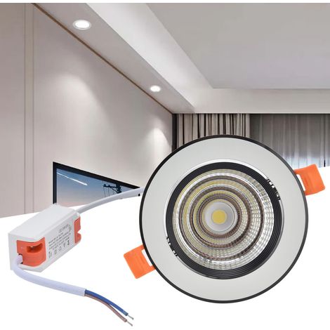 7W COB LED-Einbaustrahler, verstellbar, 11cm (4,3 Zoll). (1/5)
