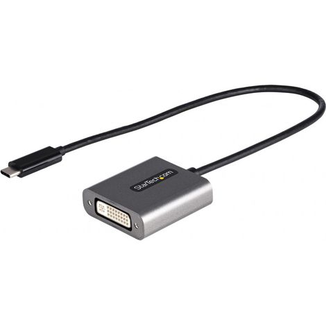 USB-C-zu-DVI-Adapter Startech CDP2DVIEC Schwarz