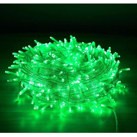 Guirlande lumineuse à brancher de 30 m et 300 LED, guirlande de Noël, guirlande lumineuse LED, guirlande lumineuse fantôme scintillante, guirlande lumineuse pour sapin, guirlande lumineuse fantôme de (1/4)
