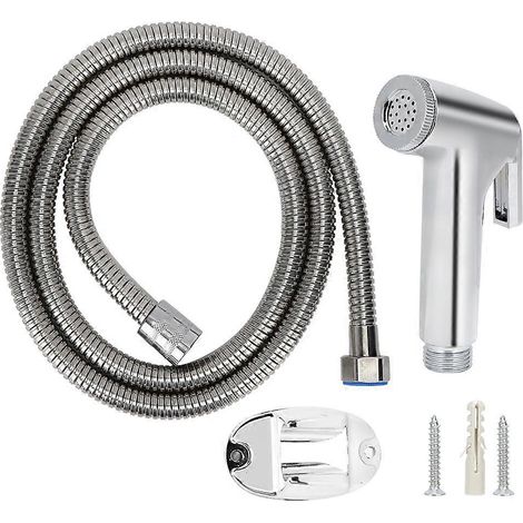 G1/2-Zoll-Handbrause für Bidet, tragbares WC-Duschset, Einweg-Reinigungskopf für die Intimhygiene, Badezimmeraccessoire (1/5)