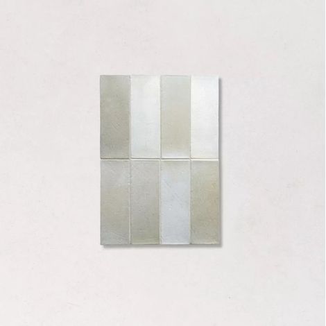 Carrelage Effet Zellige Bleu Gris Clair MIYAKO Ether 5x15cm (1/2)