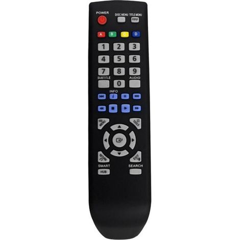 AK59-00113A TéLéCommande de Rechange pour Lecteur de Disque DVD Blu-Ray Samsung BD-D5300 BD-D5250C BD-D5300C BD-D5300/EN