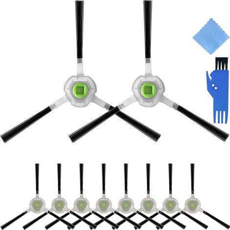 Pièces de rechange Brosses latérales pour Lefant M320 M310 M210 M210B M213 M213S M501-b M1 T800 U180 T700 M520 M571 N3 pour OKP Life K2 K3 K3A K4 K5 pour MOOSOO MT501 MT710 Robot Aspirateur (1/5)