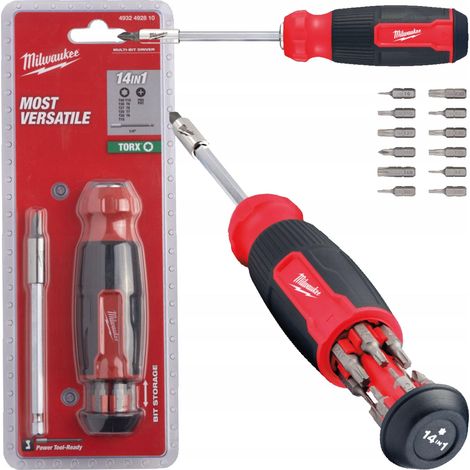 Cacciavite Universale Milwaukee con 14 Bit Torx