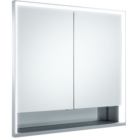 KEUCO Royal Lumos armoire de toilette encastrable 2 portes, porte