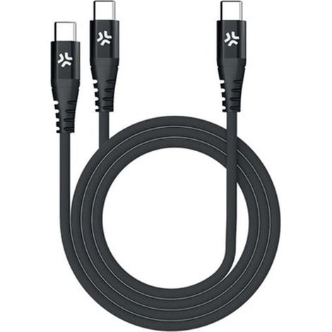 Celly kabel usb c usbc2usbcbk schwarz 13 m