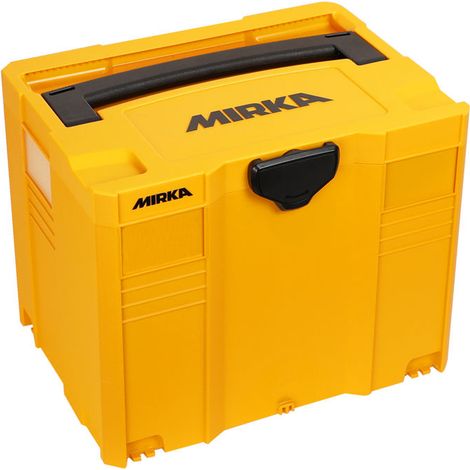 Mirka – Coffret de rangement XXL 400 x 300 x 315 mm – Système T-LOC pour ouverture à une main – Waterproof et robuste – Protection contre la poussière
