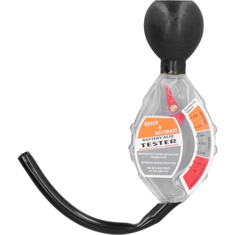 Jeffergarden Hydromètre de batterie de voiture ABS, testeur de gravité précis, outil de détection universel professionnel et rapide (1/5)