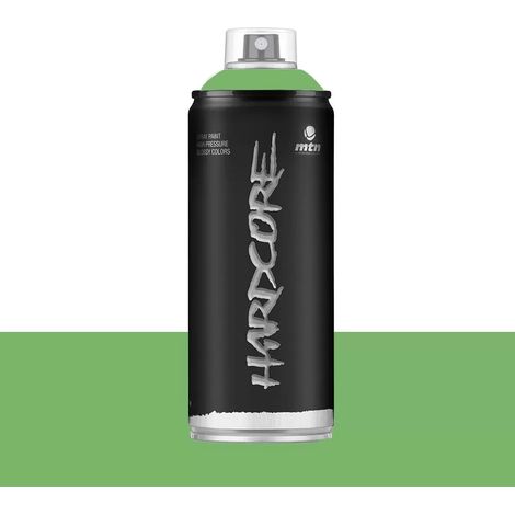 Bombe de peinture aérosol MTN Hardcore Vert clair (RV-4) 0,4 L (1/2)