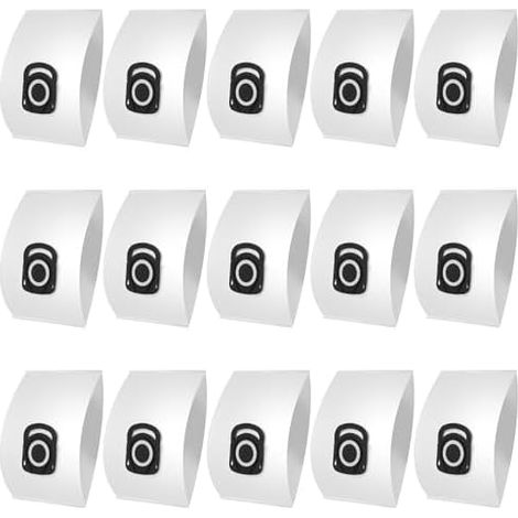 15 Sacs à Poussière pour Rowenta,sacs d'aspirateur pour Rowenta Compact Power, Power XXL,X-Trem Power & Silence Force RO64xx, RO63xx, RO68xx,RO39xx,Hygiene +(ZR200520 ZR200720 ZR200920) (1/5)