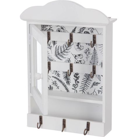 Boîte à clés murale en Bois H 28.5 cm - Atmosphera (1/4)