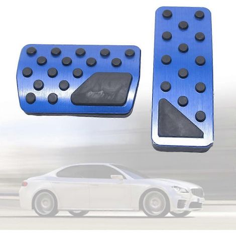 Ensemble de protections pour pédales d'accélérateur, antidérapantes, pour voiture (1/4)