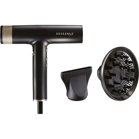 Asciugacapelli Dessange SC Digital Pro Power Nero Oro