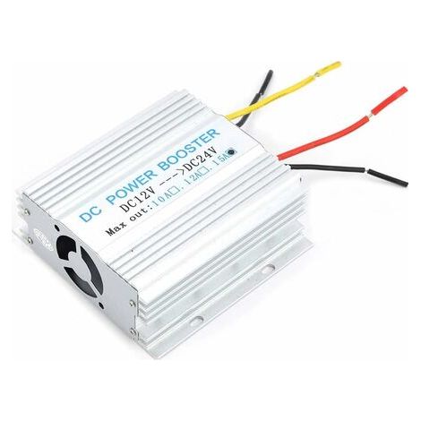 BUNTHAUS Convertisseur de Puissance, Alimentation de Voiture 12V à 24V Convertisseur DC-DC Inverter 15A (1/5)