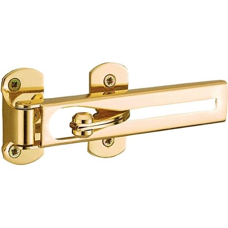 Apriporta di sicurezza per porta d'ingresso, acciaio, dorato, limitatore apertura - THIRARD