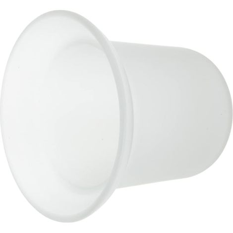 Support de Brosse de Toilette Verre avec Base Antitache Accessoire (1/5)
