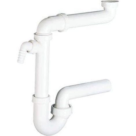 Siphon gain de place 121 SL, 1 1/2" x DN 50, 040220