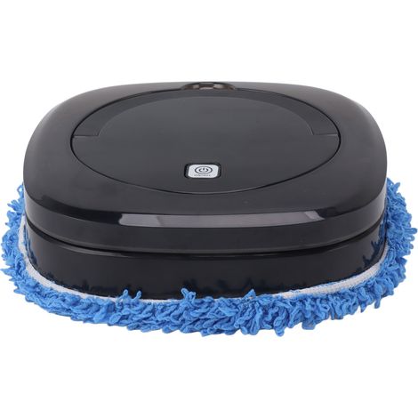 Robot aspirateur laveur automatique avec réservoir d'eau, noir, fonction aspiration et lavage des sols (1/5)