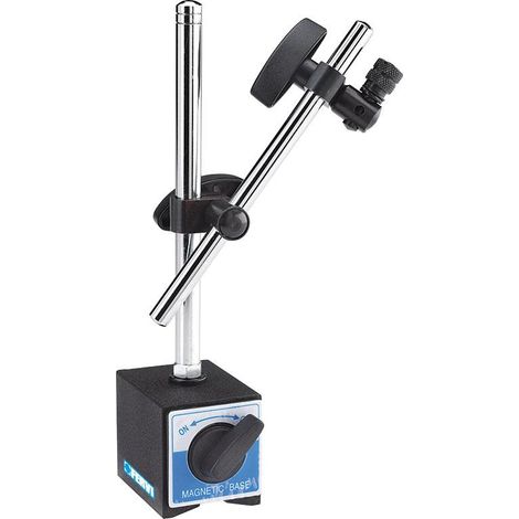 Support comparateur magnetique a reglage micrometrique
