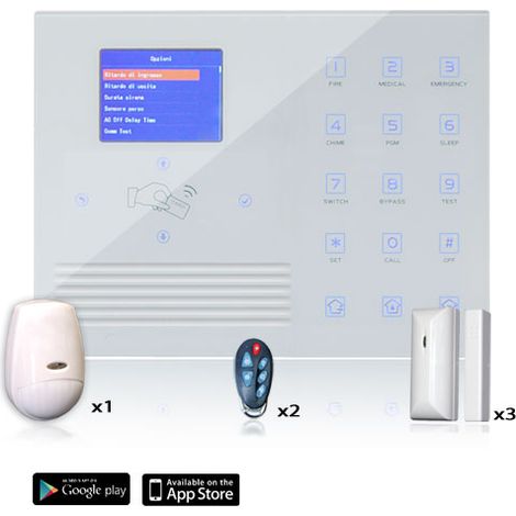 Kit Allarme Casa Fai da Te Senza Abbonamento (1/4)