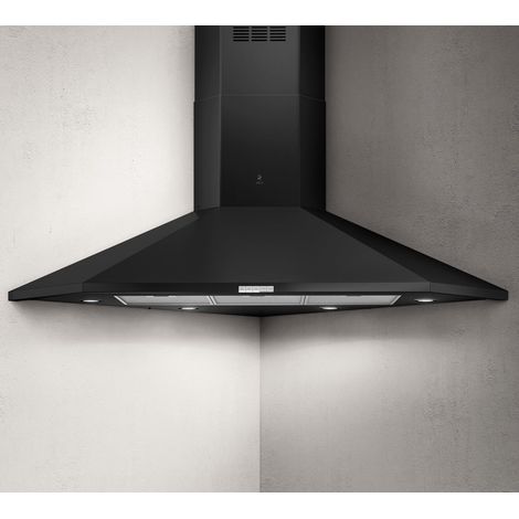 Elica PRF0127462A. Potenza massima di estrazione: 625 m³/h, Classe di efficienza dinamica del fluido: A, Classe di efficienza luminosa: A. Tipo: Cappa aspirante a parete, Colore del prodotto: Nero,...