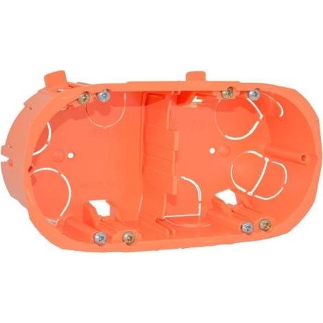Boîte électrique capri capriclips double 71 mm sans outil