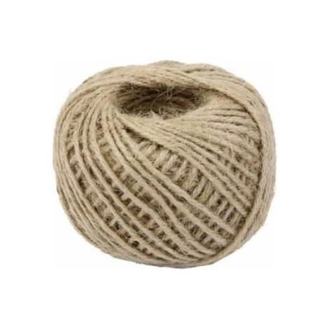 Ficelle de jute - SHOP-STORY - Brun naturel - 2 mm x 40 m - Durable - Polyvalente (1/4)