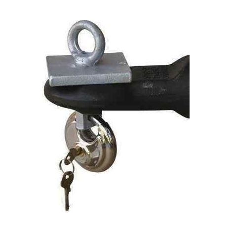 Imline – Antivol pour anneau de remorque en acier renforcé – Installation rapide – Clé de sécurité incluse – Sécurise remorques et caravanes