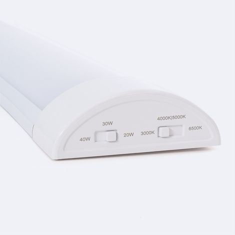 Barra Lineal LED 120cm 20-30-40W Solid CCT Seleccionable (3000K - 4000K - 5000K - 6000K) CCT (1/5)