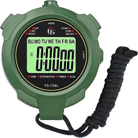 Mode chronomètre uniquement, grand écran, utilisation simple, sans compte à rebours de la date, chronomètre numérique (1/5)