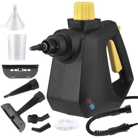 Nettoyeur vapeur portable pour cuisine 115 °C Élimine la graisse 6 buses incluses Câble 247 cm Fermeture de sécurité pour la maison (1/5)