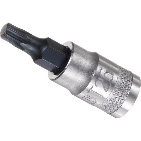 Douille Torx 1/4" Drive x T25 Acier S2 CR-V Douille Choc Adaptateur (1/5)