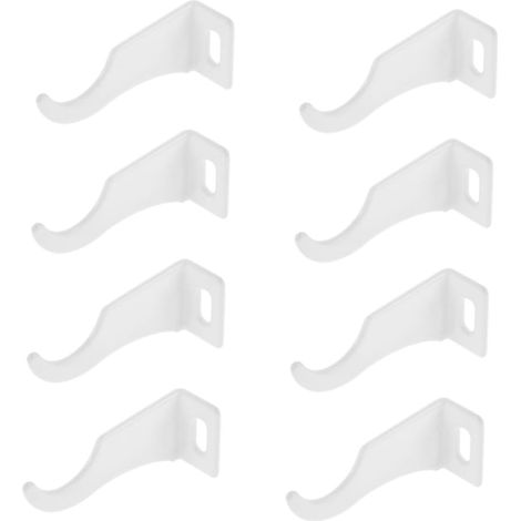 Crochets Porte-serviettes Radiateur En Métal Lot De 8, Supports Muraux (1/5)