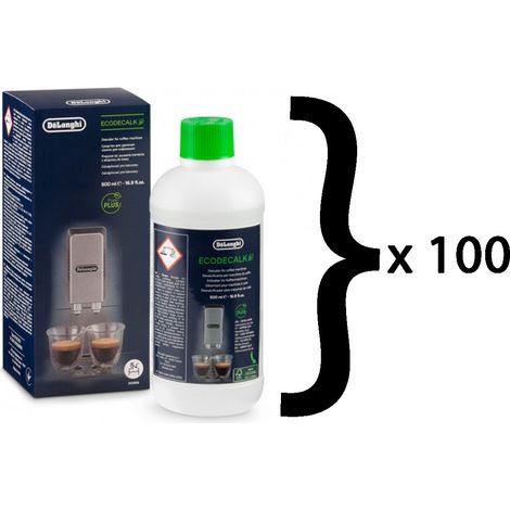 Ersatzteil - Satz von 100 ECODECALK Entkalkern 500ml - - DELONGHI, BEKO