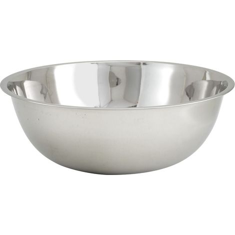 Bol Mélangeur - Acier Inoxydable - Fond Antidérapant En Silicone - Pour Cuisiner Et Pétrir - Ensemble De 3 Tailles - 1 Pièce (1/3)