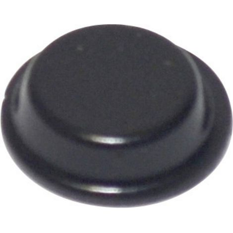 TOOLCRAFT PD2125SW Gerätefuß selbstklebend, rund Schwarz (Ø x H) 12.7 mm x 3.5 mm 1 St.